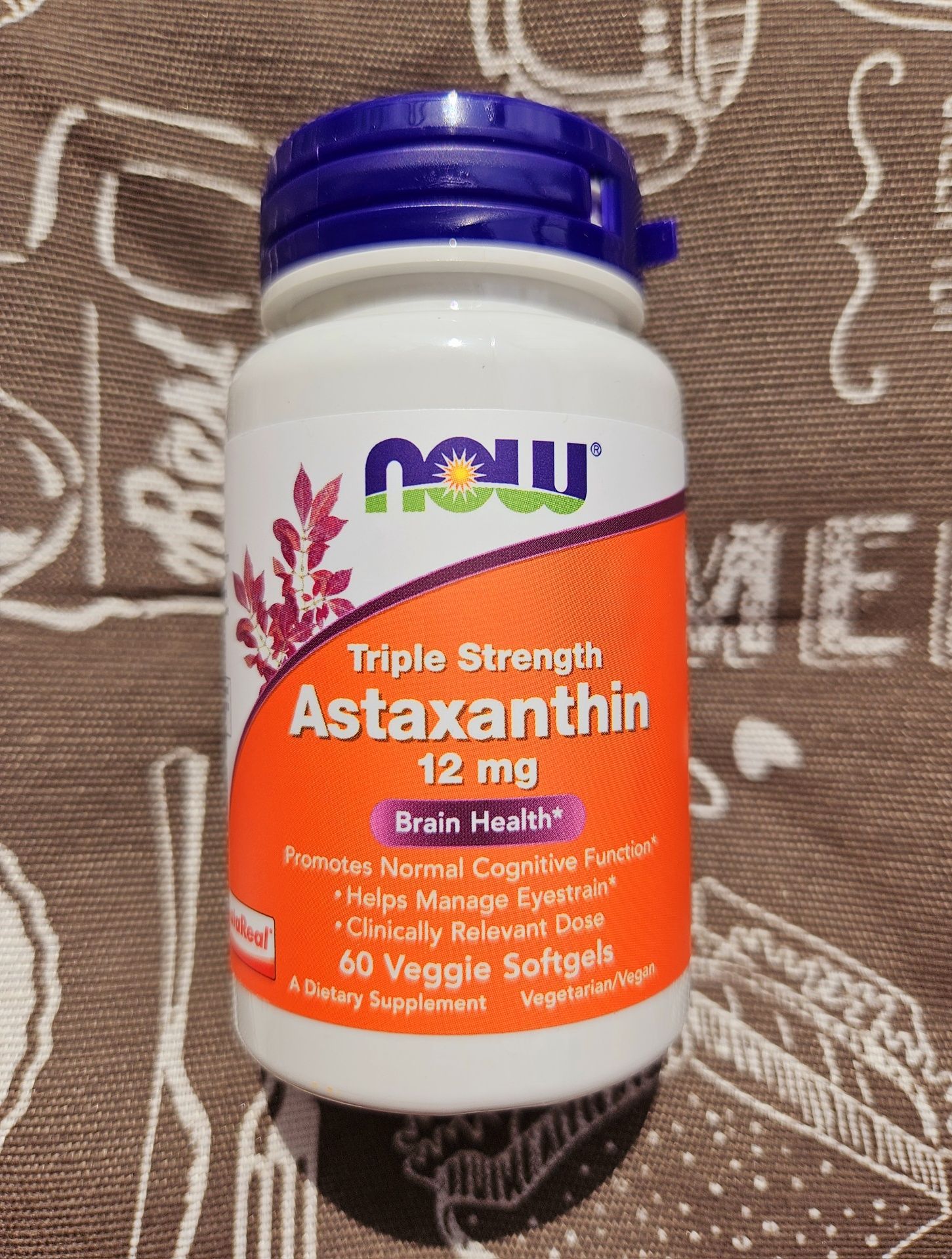 Now Foods Astaxanthin астаксантин антиоксидант life extension 4 10 12