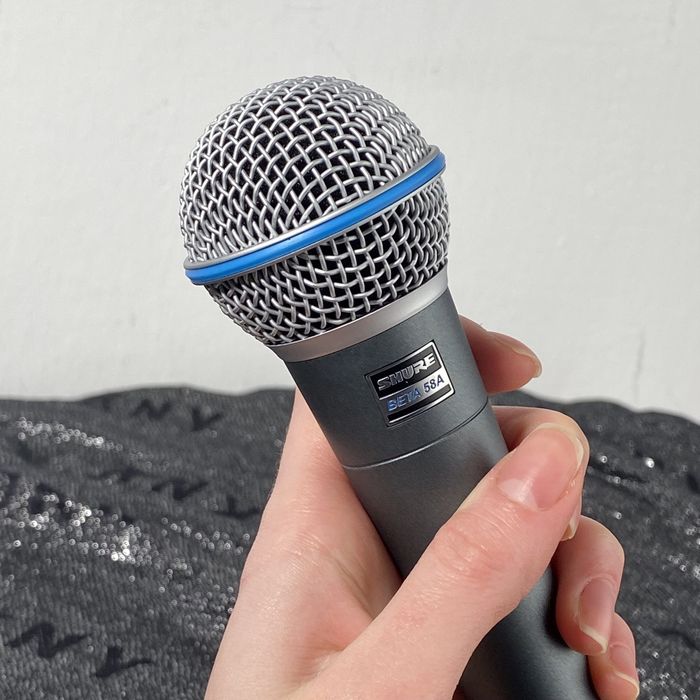 Shure Beta 58 a - idealny stan, z pudełkiem, zestaw shure