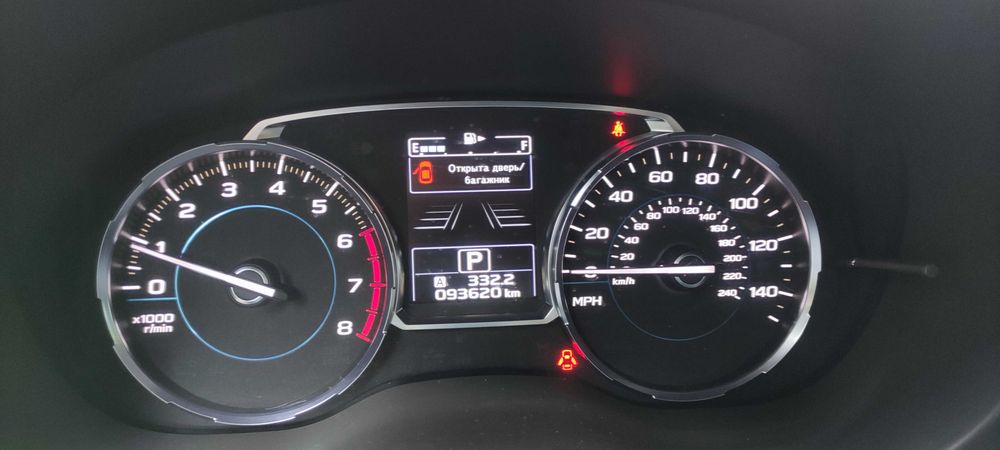 Subaru Forester Turing 2016