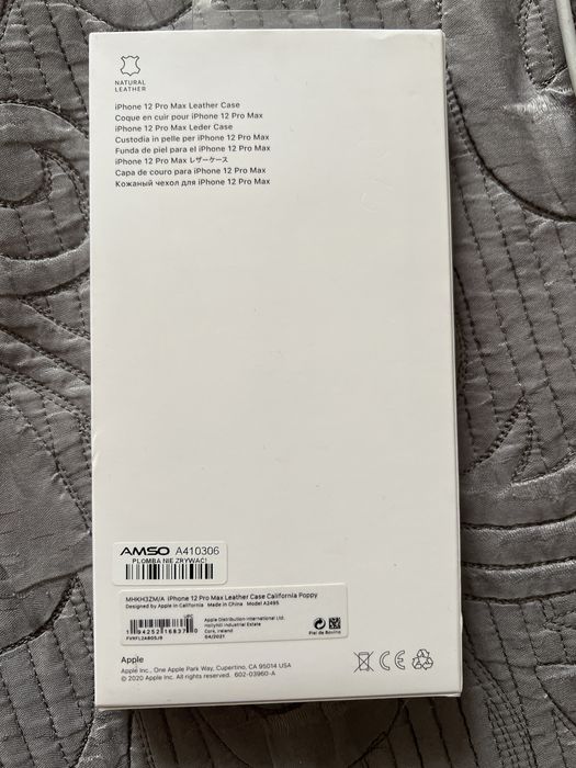 Case etui apple iphone 12 pro max california poppy