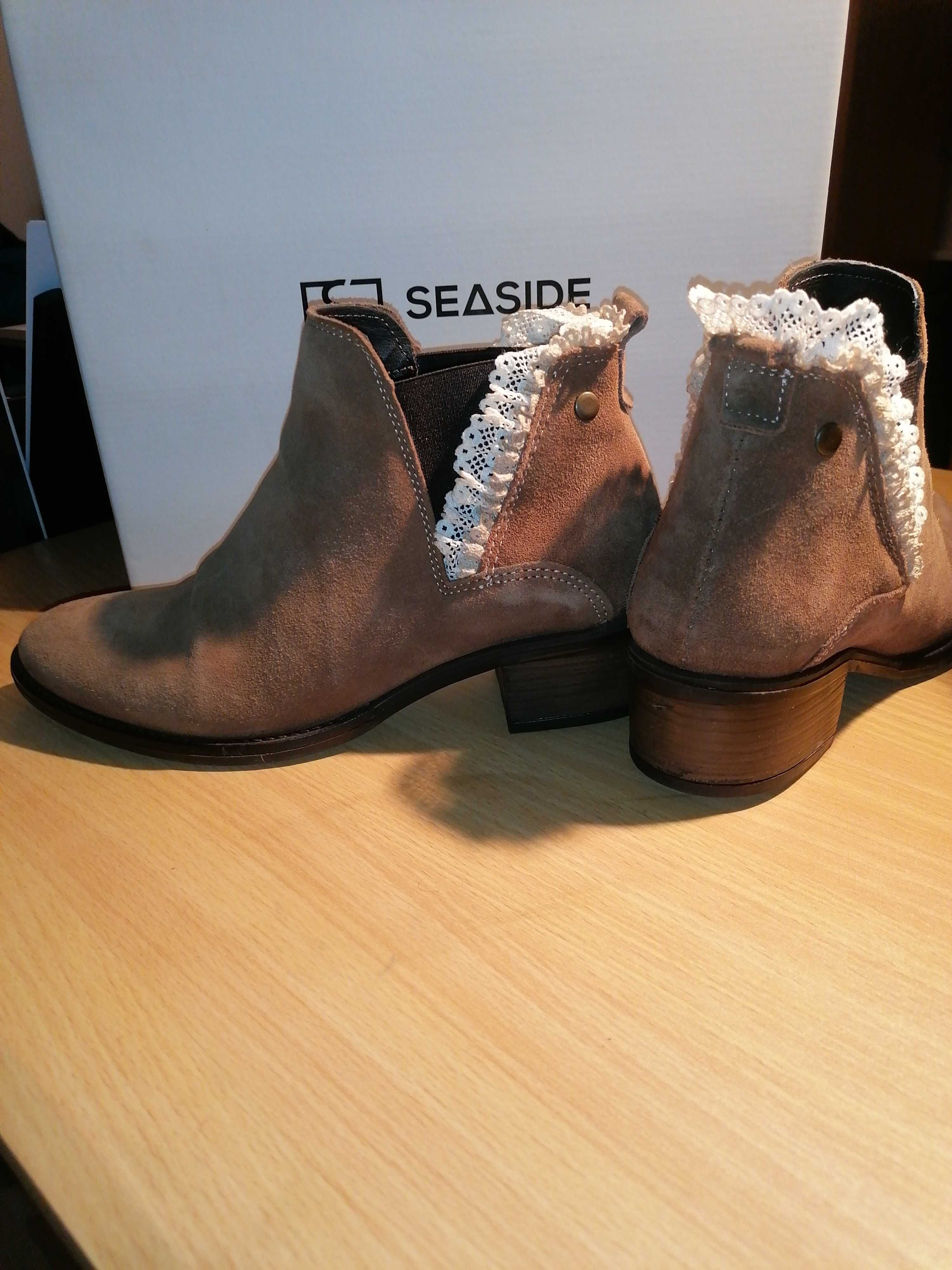 Botas  Seaside Taupe Tamanho 37