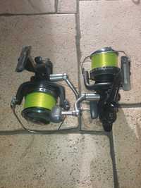 SHIMANO XT-A LC B-BITERUNNER + wędki DAIWA Black widow 3,6m 3.00 lbs