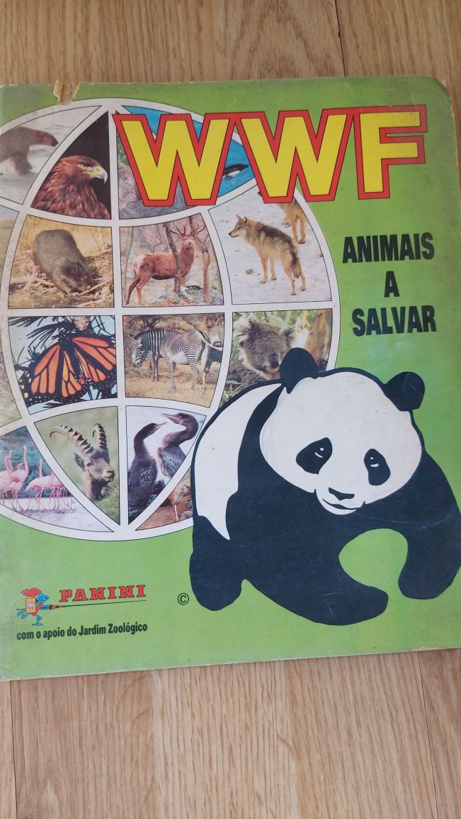 WWF Animais a Salvar da Panini