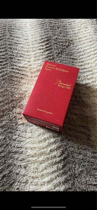 Perfume baccarat rouge 540