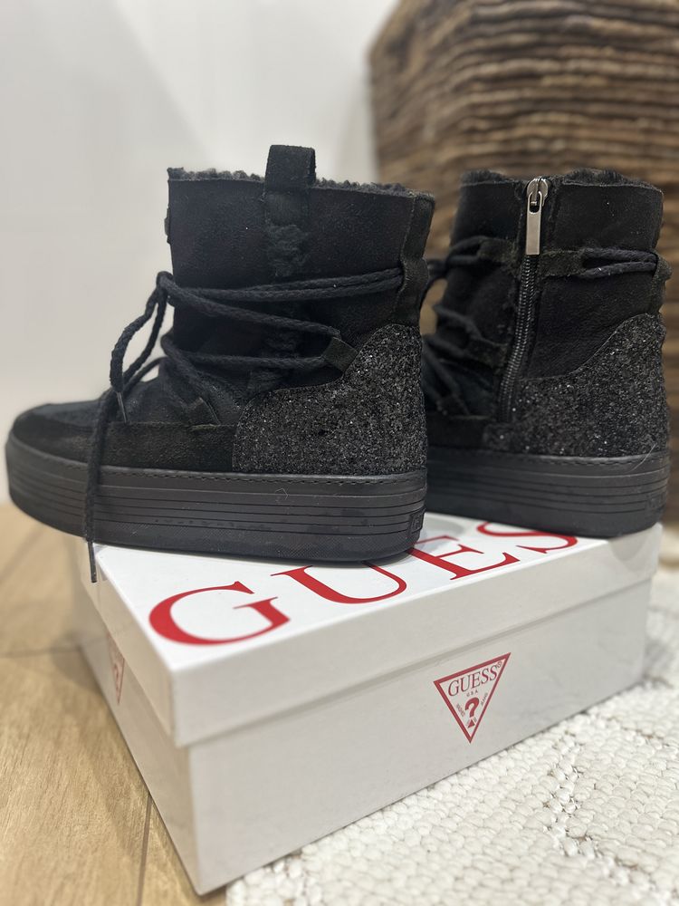 Buty zimowe botki sniegowce Guess