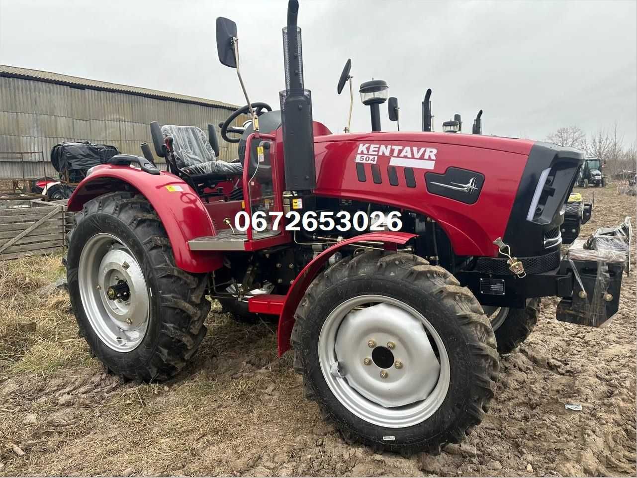 Трактор KENTAVR 504F 3-точка 4*4 Великий Вибір БЕЗКОШТОВНА Доставка