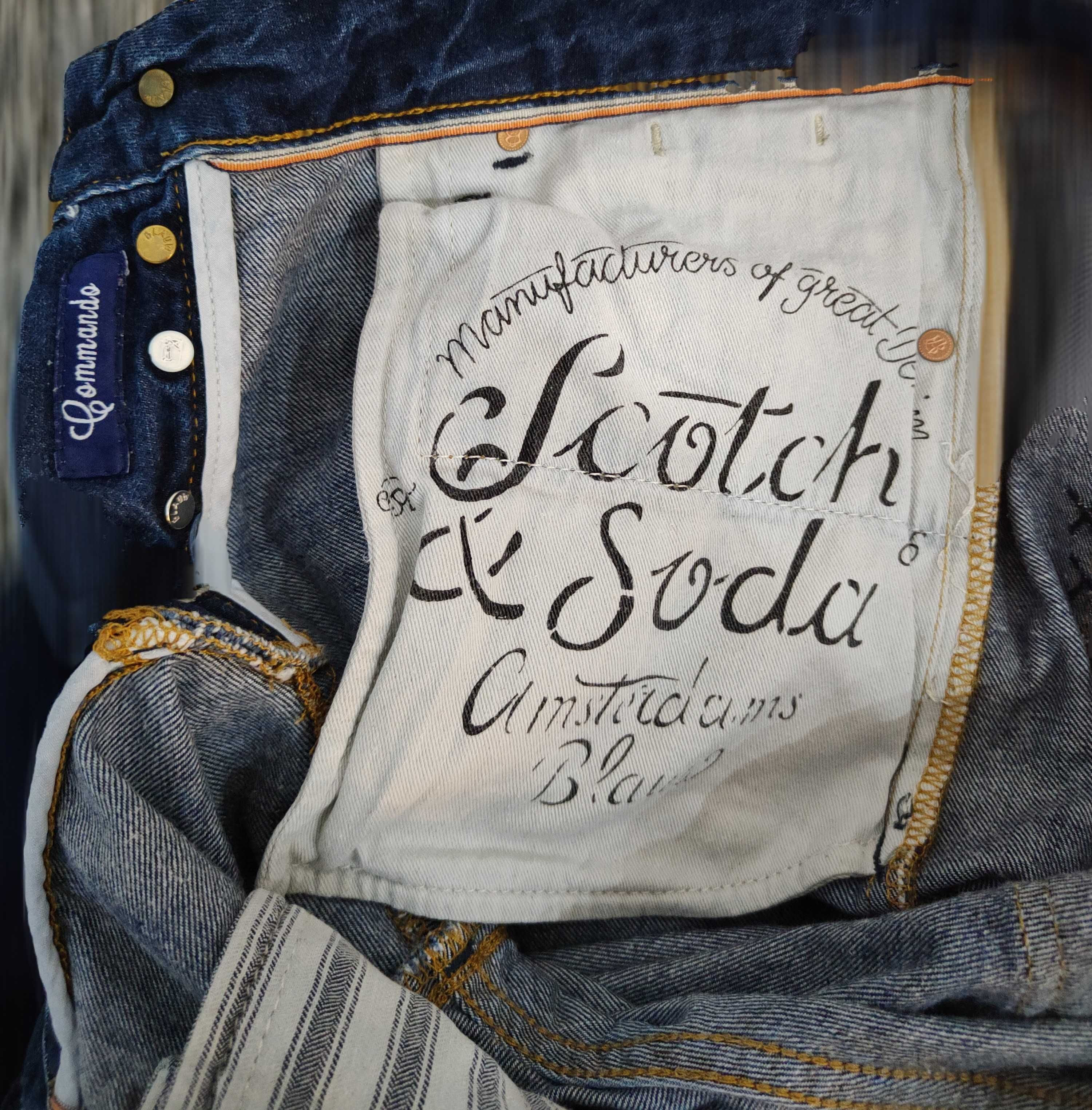 Spodnie jeans męskie Scotch&Soda Vernon r 31/32