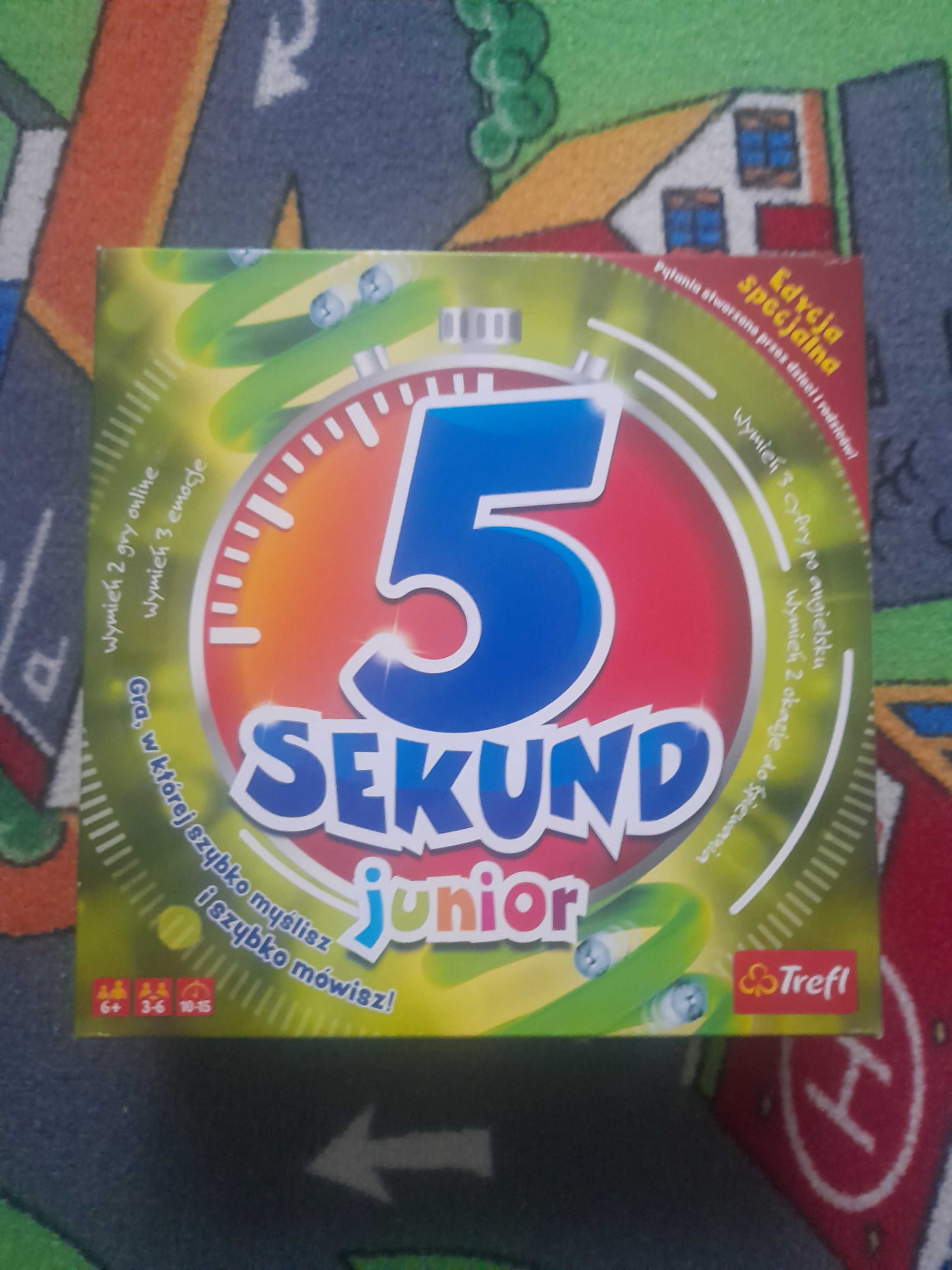 Nowa Gra Trefl 5 Sekund Junior 6+