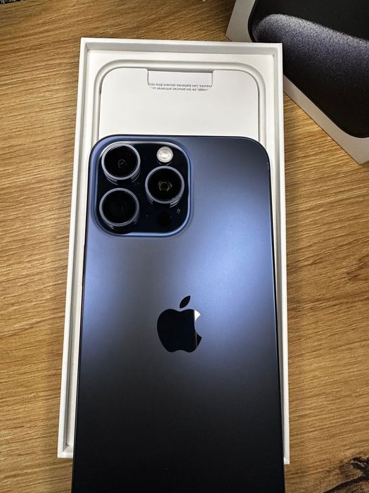 iPhone Blue Titanium[15 Pro Max/256GB] — оригінал із Німеччини