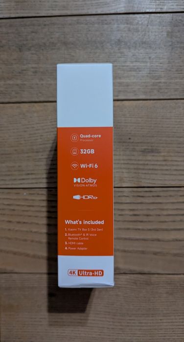 Приставка Xiaomi Mi TV box S 4K 3rd Gen MDZ-32-AA 2/32 Global Version