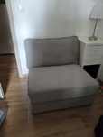 Sofa, fotel rozkładany Ikea KIVIK, stan idealny