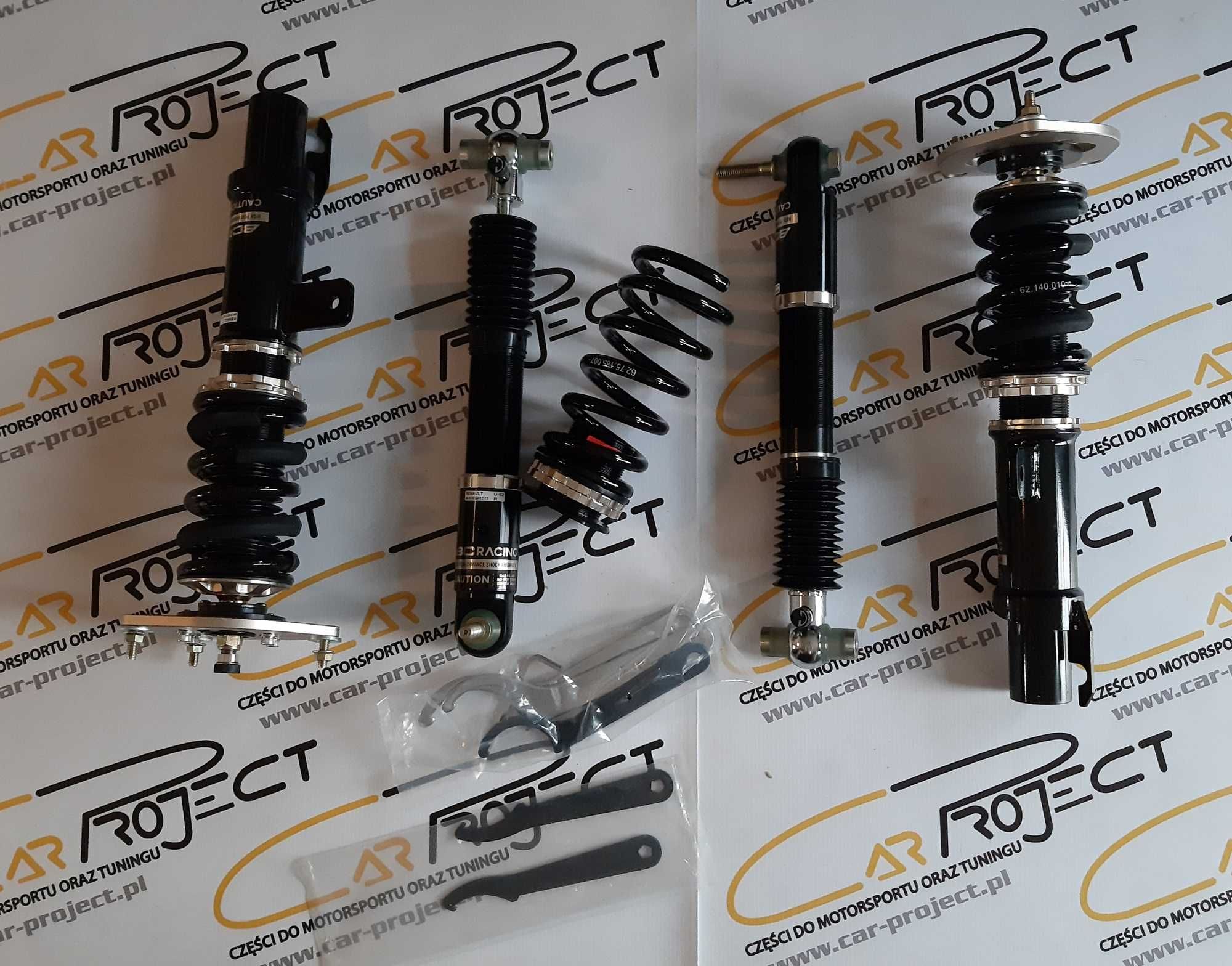 Gwint gwintowane BC Racing do Renault Sport Clio Megane Twingo R.S. RS