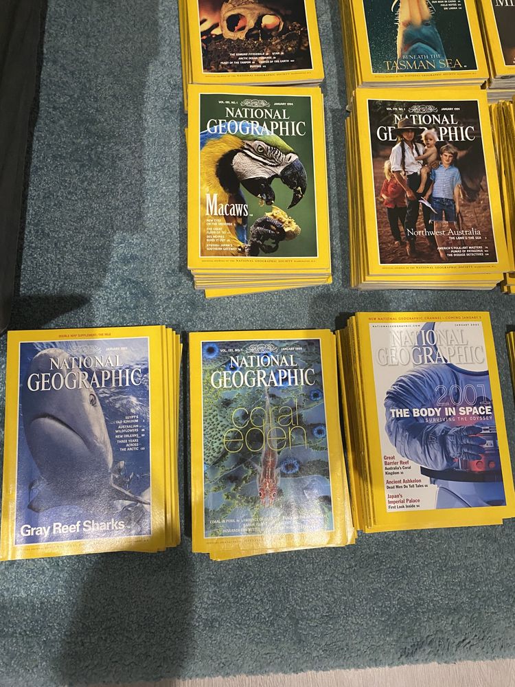 National Geographic Revistas e Mapas
