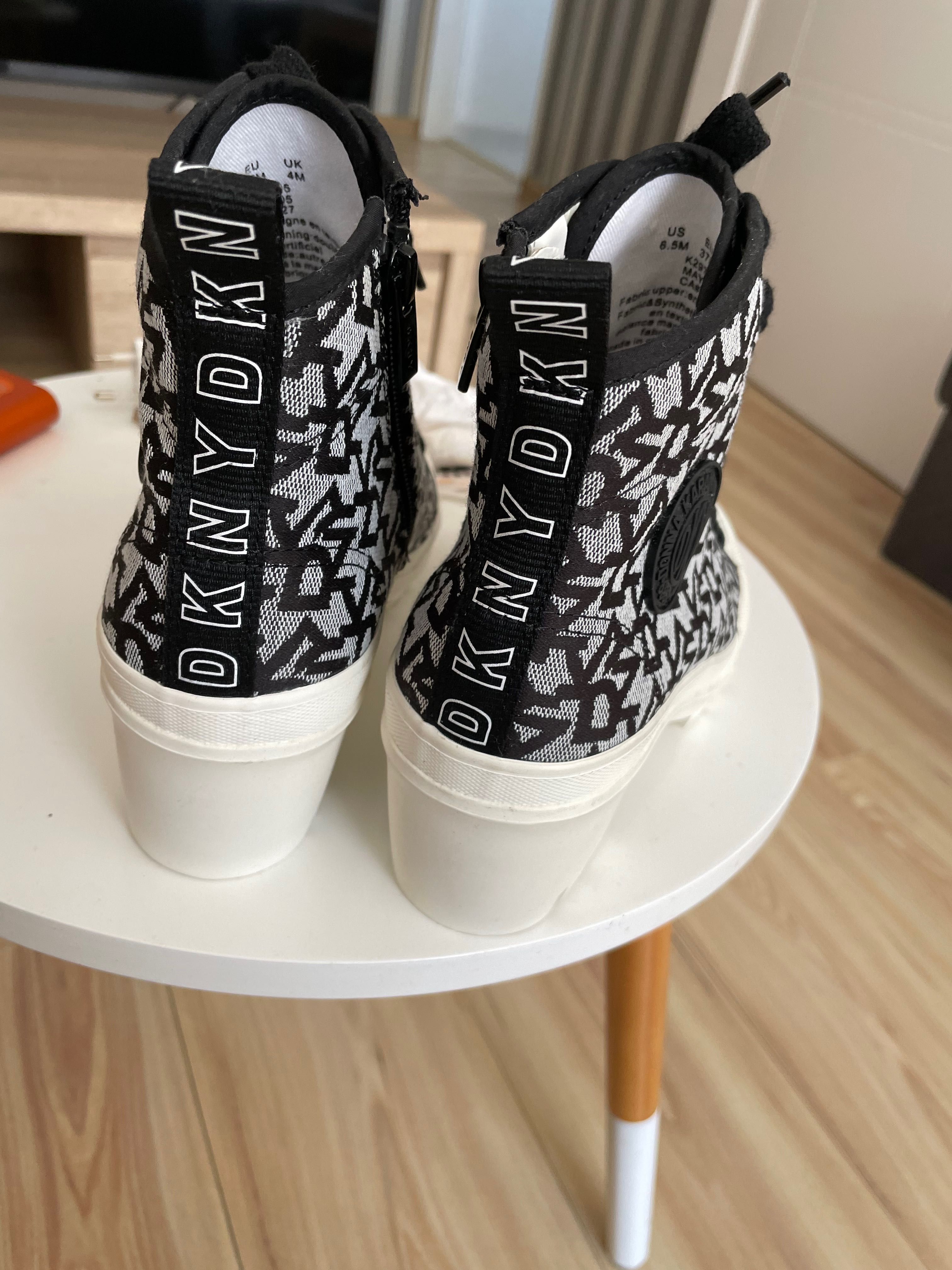 Nowe buty dkny na koturnie