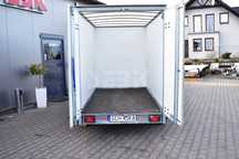 PRZYCZEPA BRENDERUP CARGO 300x155 2oś furgon kontener 1600kg CD 300 TB