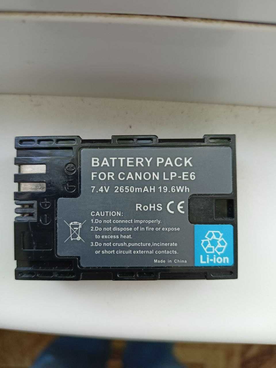 Аккумулятор Canon LP-E6