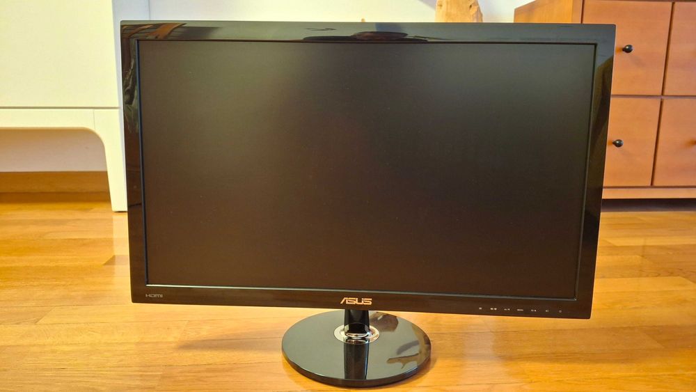 Monitor ASUS 27 polegadas, HD, anti reflexo, HDMI e VGA