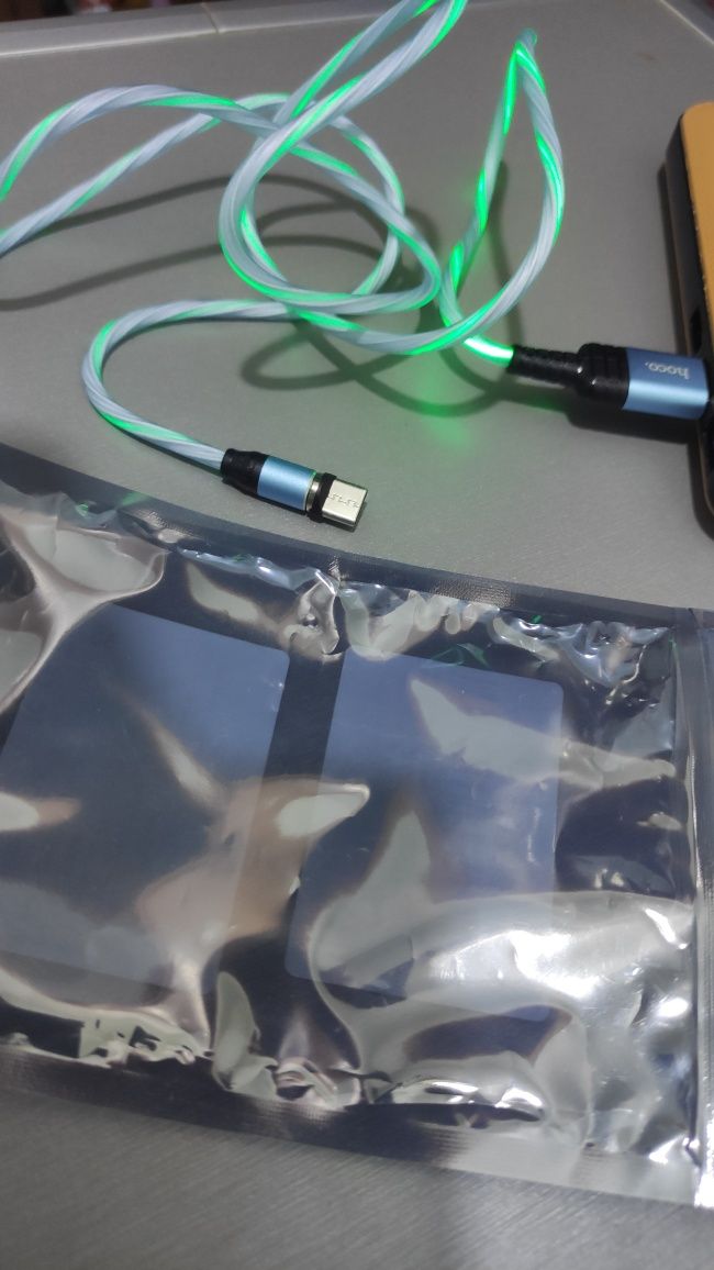 Магнітний кабель для заряджання USB Type C