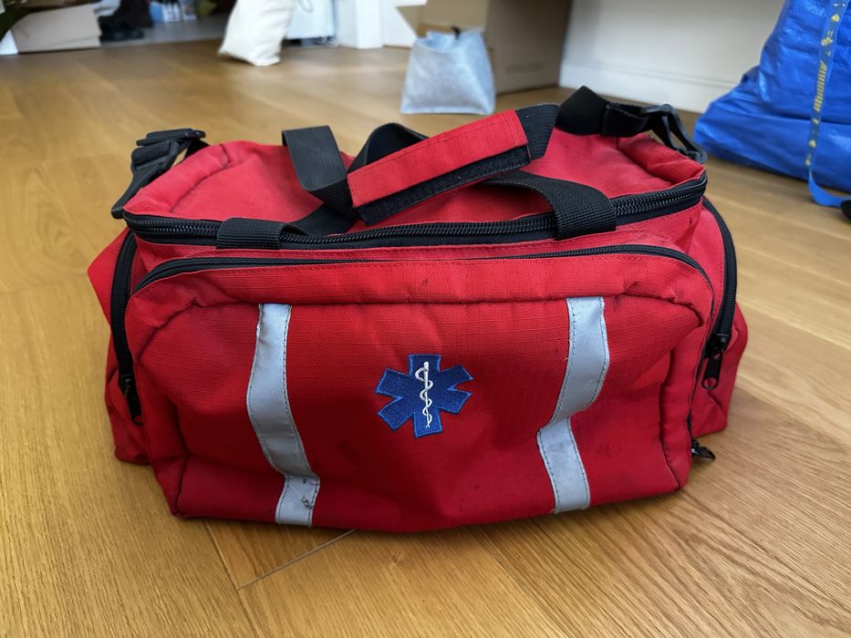 Torba medyczna - czerwona