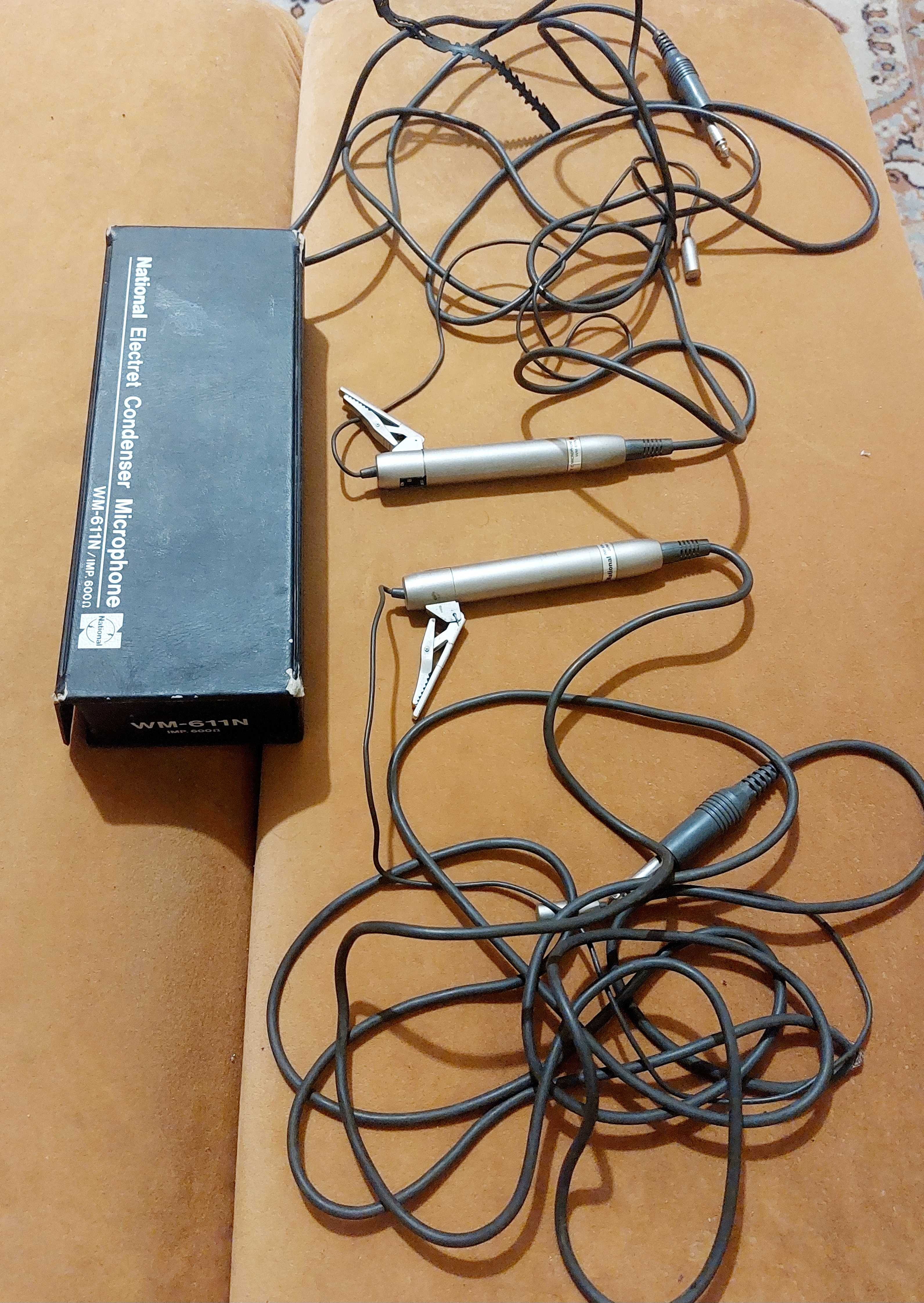 Петличный микрофон National Electret Condenser Microphone WM-611N
