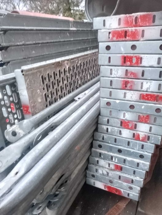 Używane rusztowanie firmy plettac 360m2
