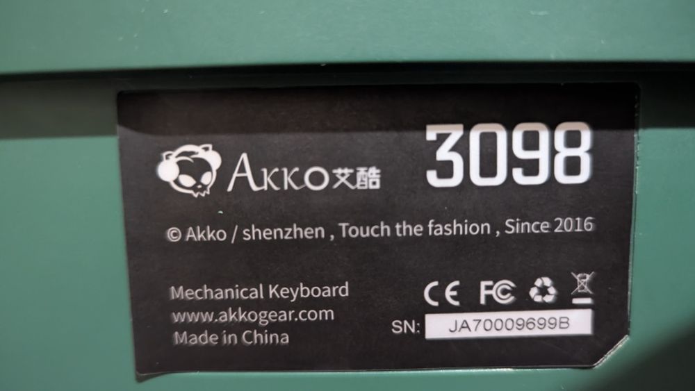 Akko 3098s London механічна клавіатура