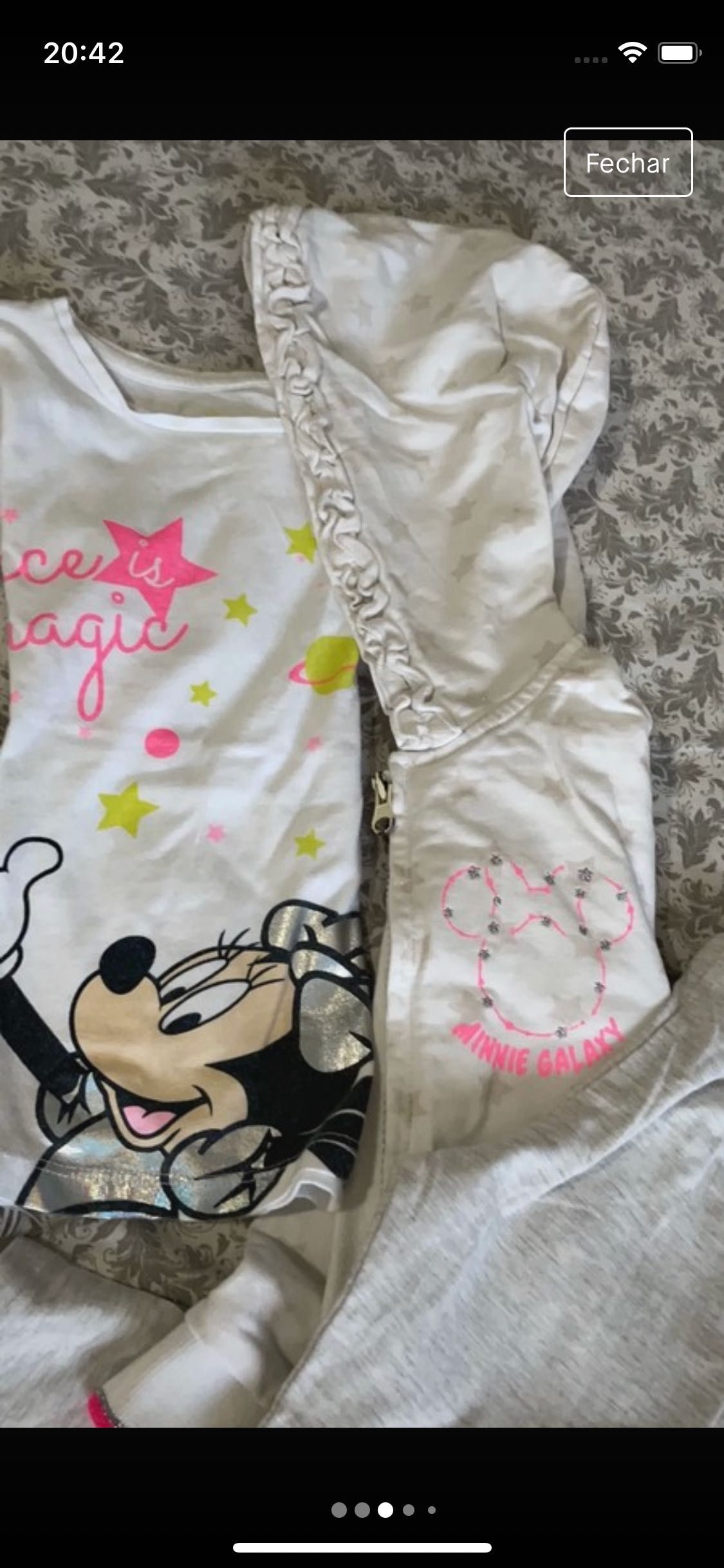 Lote de roupas menina 3 anos