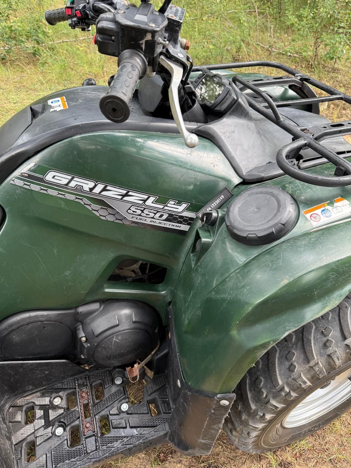 Quad Yamaha Grizzly 550
