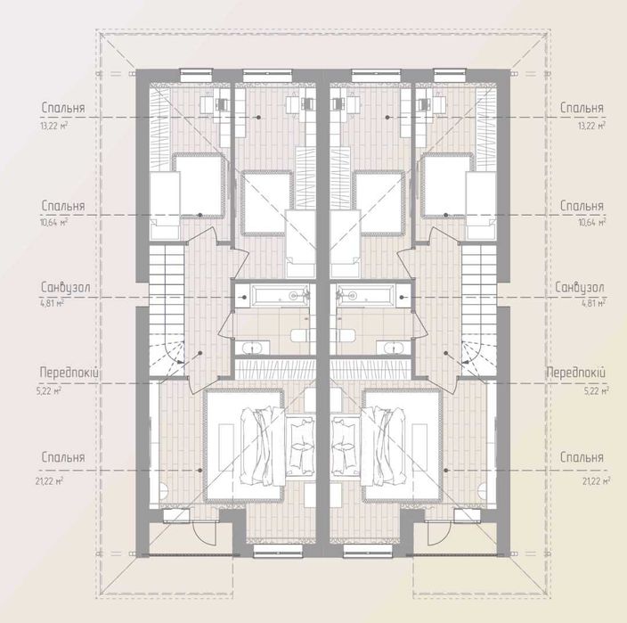 Дуплекс на 3.5сотках в Ірпені, газ, керамоблок.