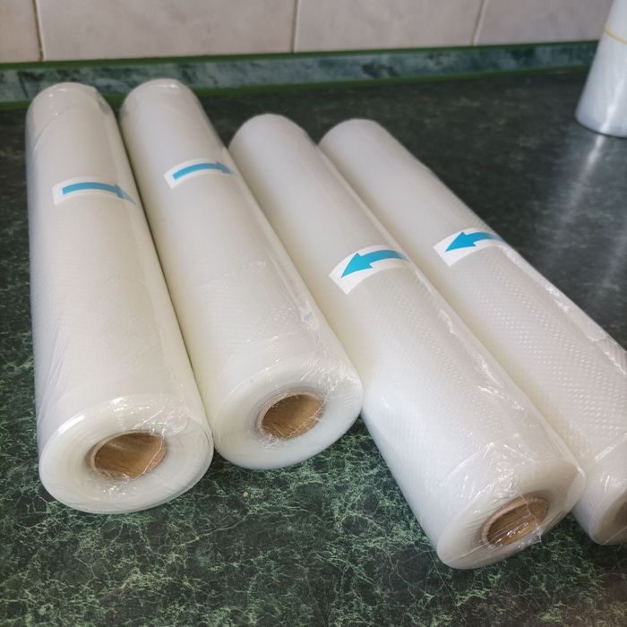 Вакуумные рулоны пакеты для вакууматора, пленка гофрированная