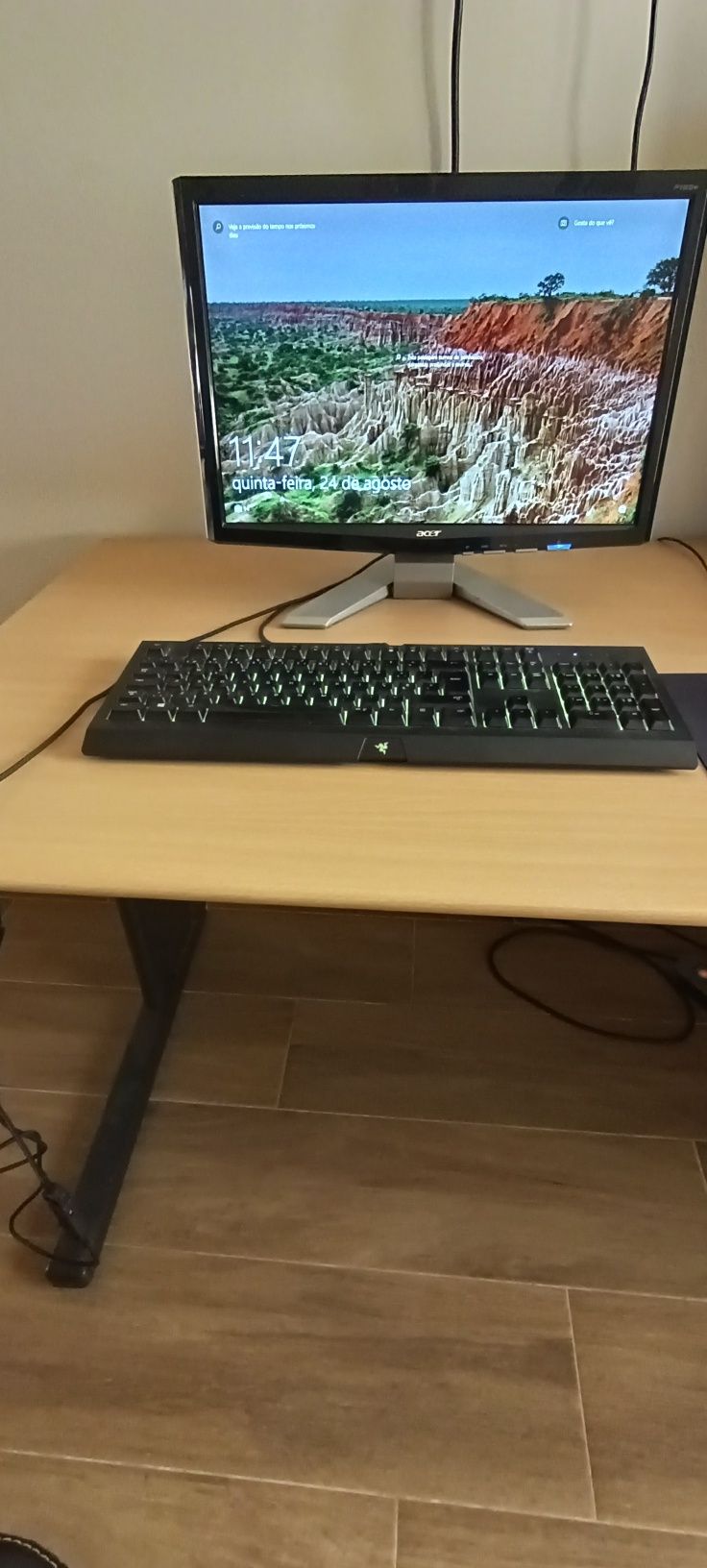 Computador Gaming Razer + periféricos