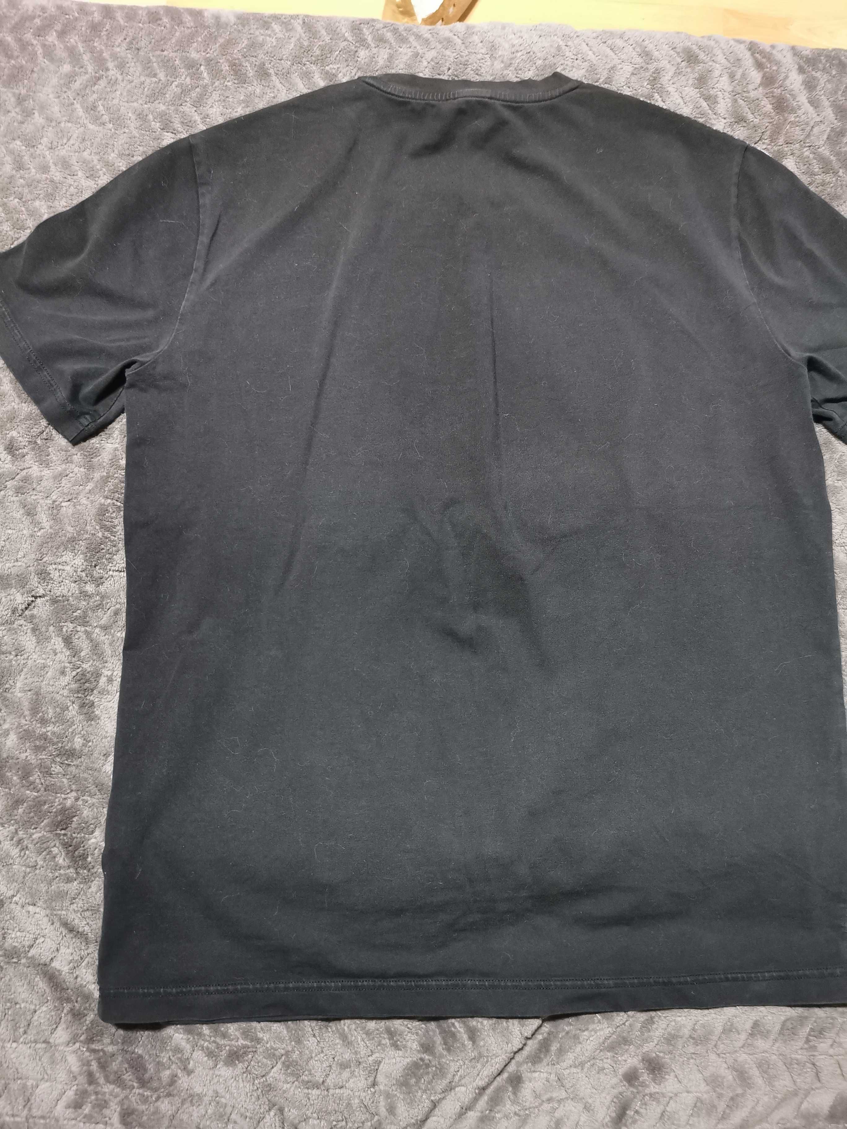 Czarna koszulka EA7-XXL