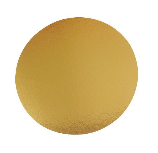 Okrągły Podkład Podkładka Podtalerz Pod Talerz Tort Ciasto Złoty 28 Cm