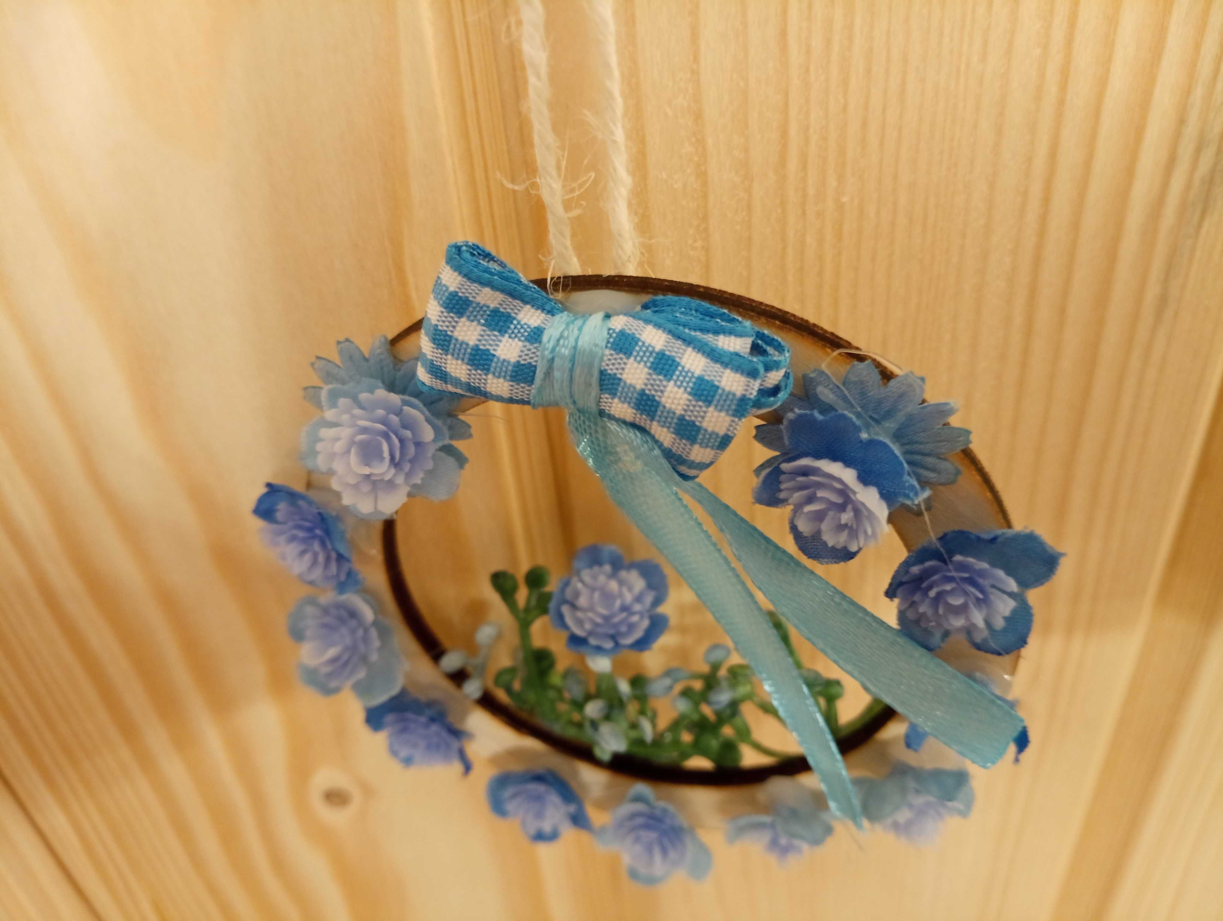 Stroik niebieskie kwiatuszki malutki
