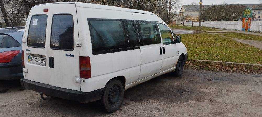 Fiat scudo мax комплектація 8+1  2.0 дизель