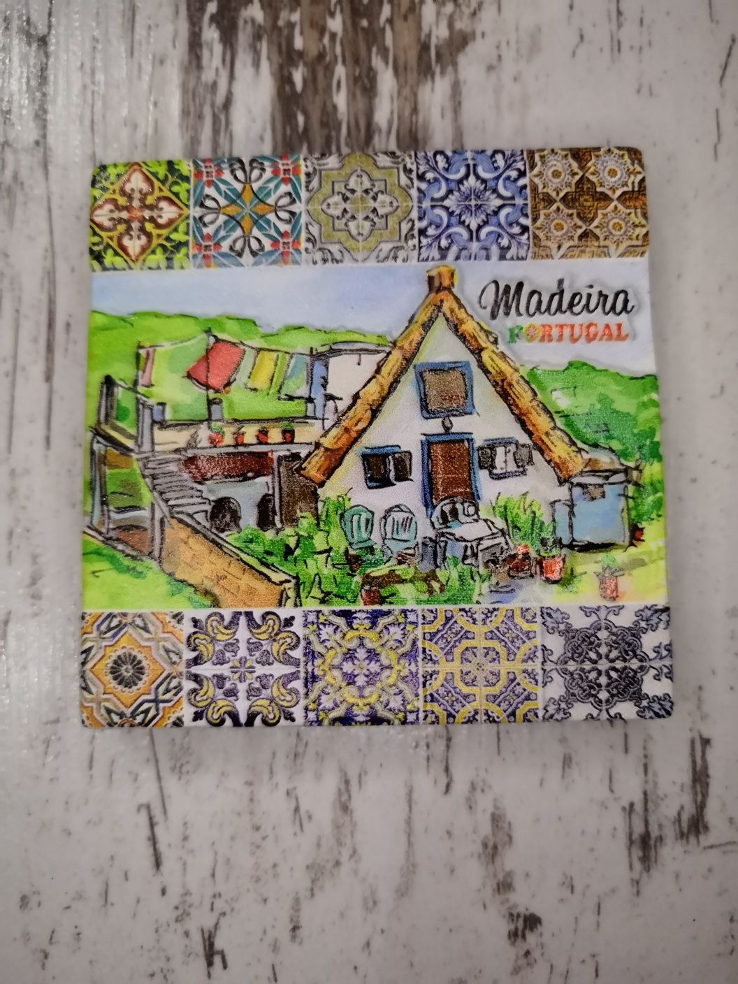 Magnes na lodówkę madera