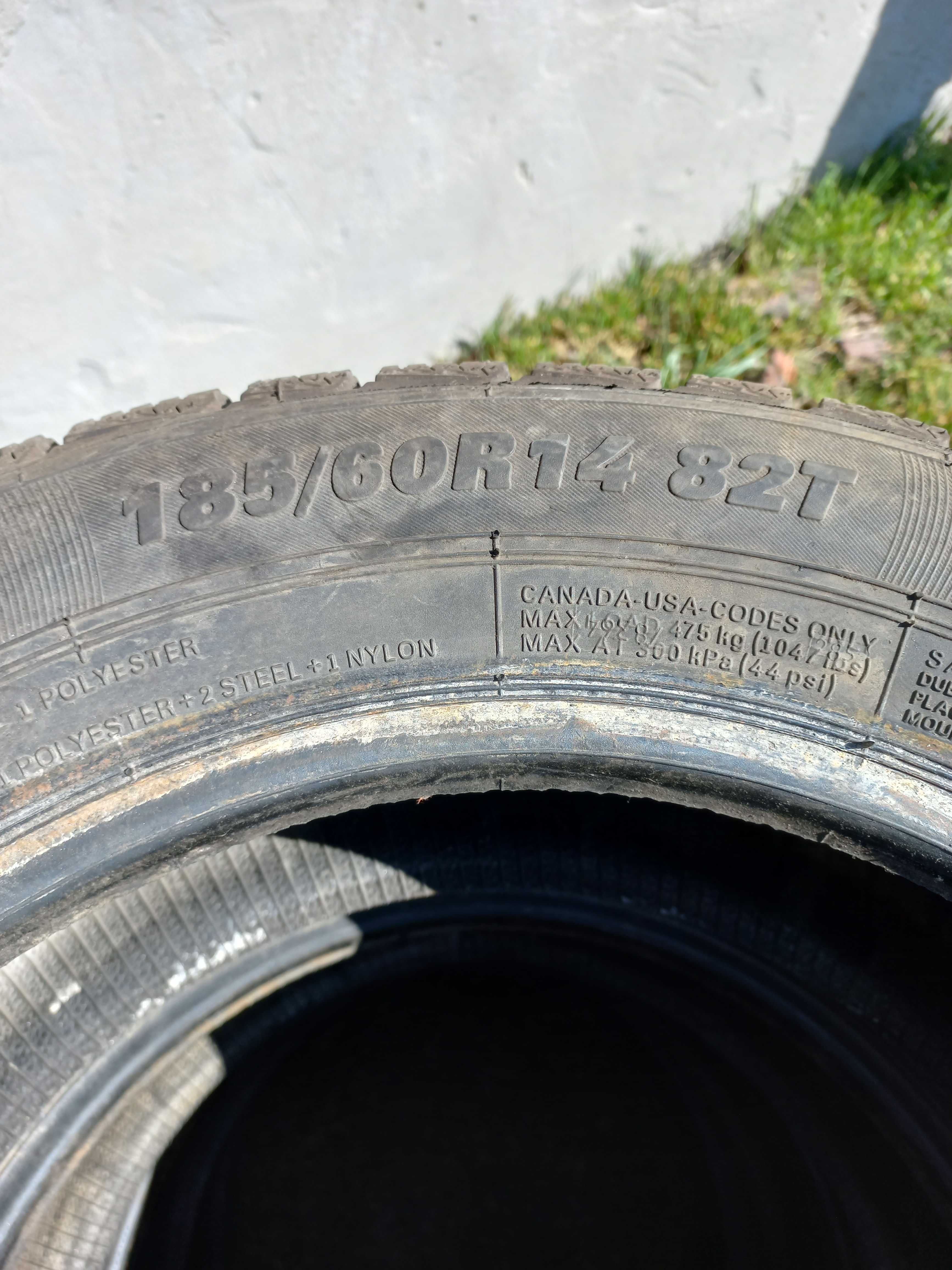 Гума Premiorri 185/60 R14, зимова, комплект 5шт