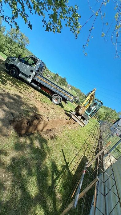 Usługi mini koparki,wywrotki Przywóz, wywóz