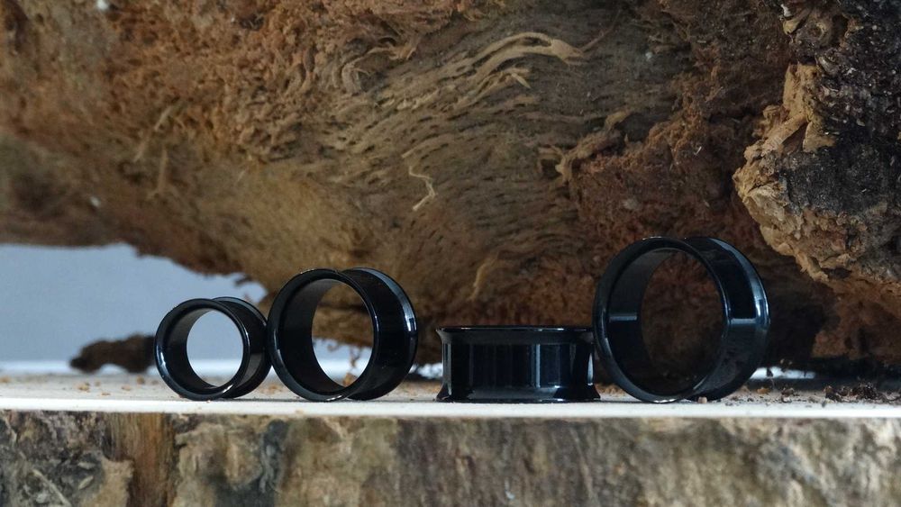 Piercings brincos alargadores tuneis plugs de orelha acrílico promoção