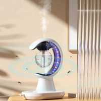 Зволожувач повітря з пасткою від комарів 3в1 москітна лампа підсвідка