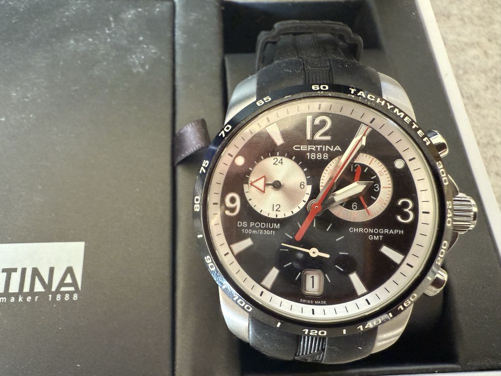 Zegarek Certina, C001.639.27.057.00, DS Podium Chrono GMT