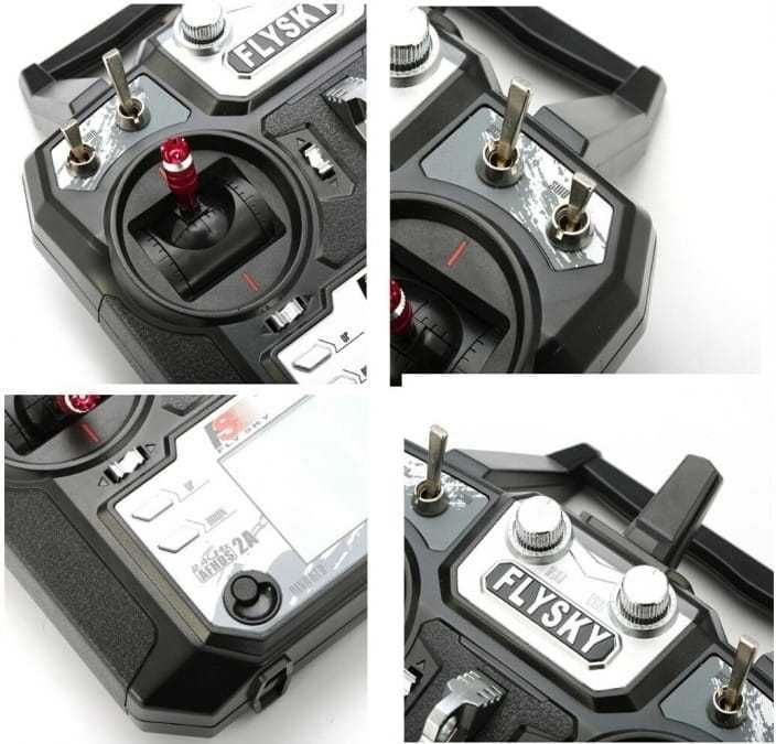 Zestaw FlySky nadajnik FS-i6X + odbiornik iA6B