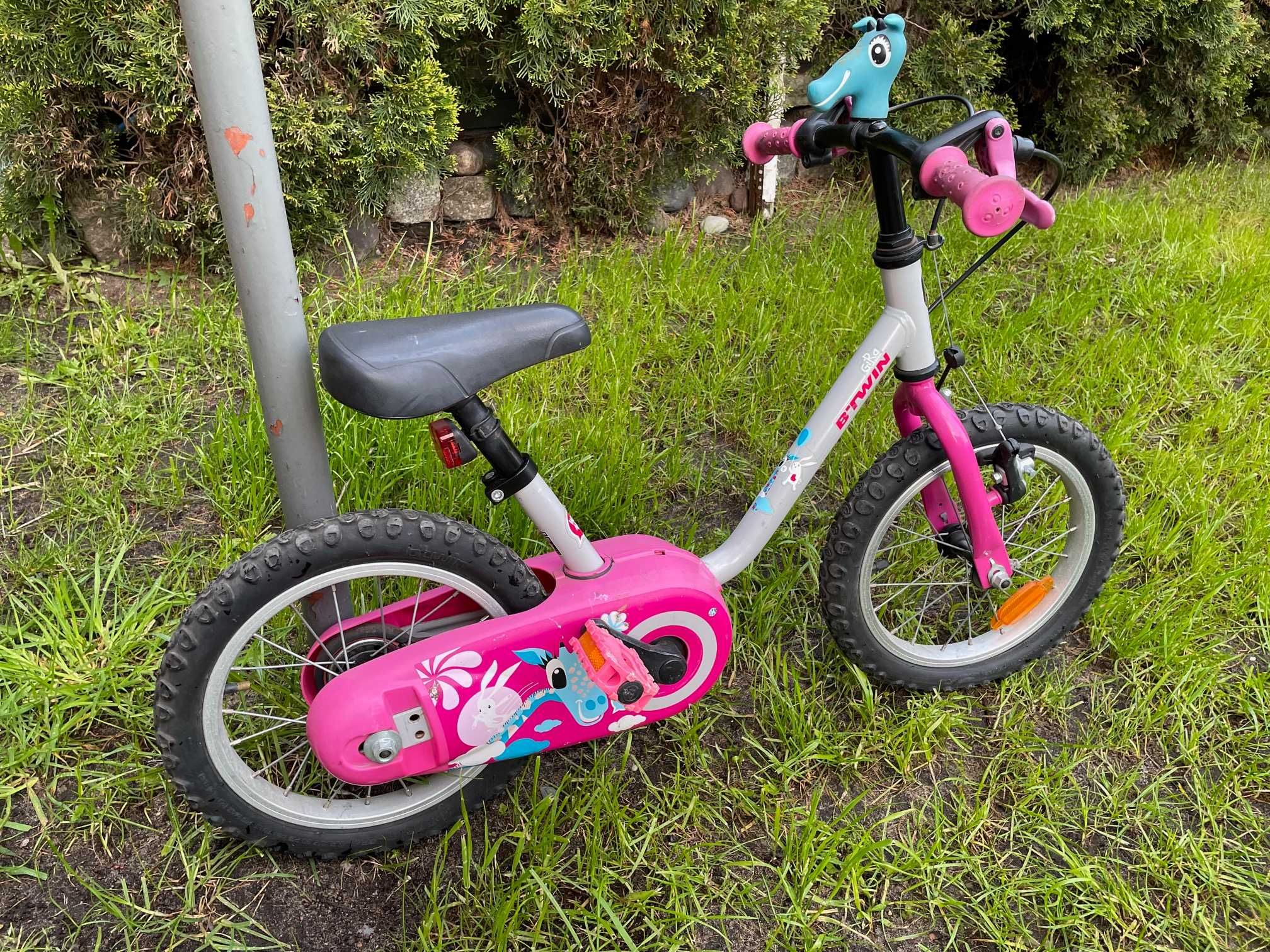 Rower dla dziecka firmy B"TWIN 12" - żyrafa
