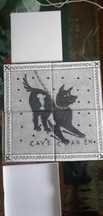 Azulejos com motivo da Antiga Roma