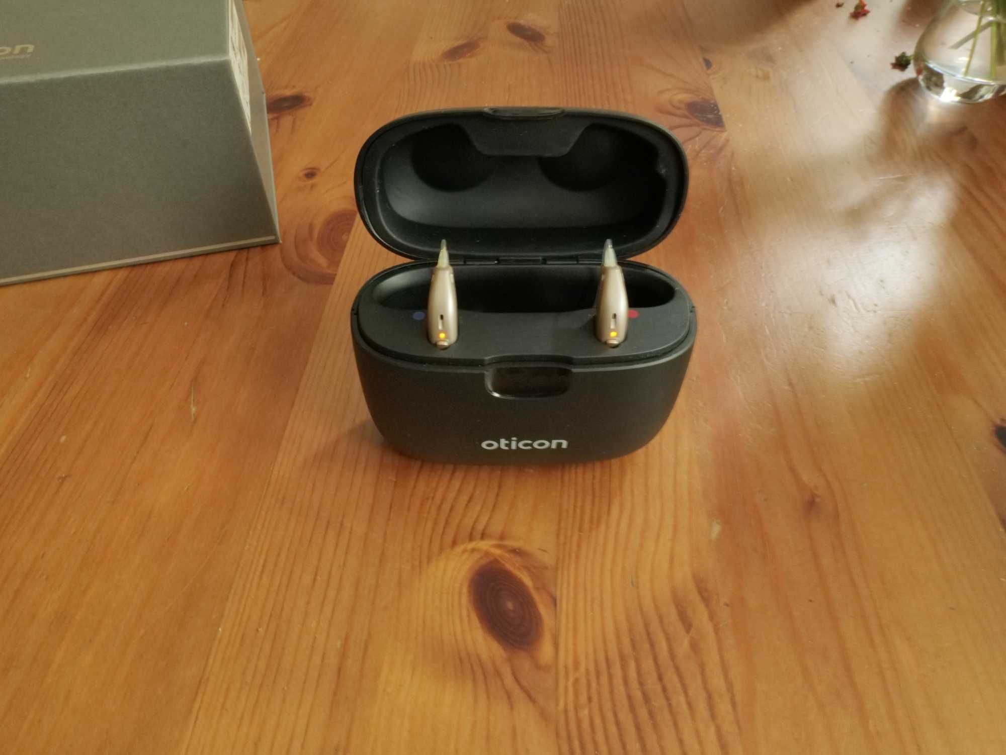 Aparat słuchowy- ładowanie indukcyjne,  Oticon Zircon 2 Mini Rite R