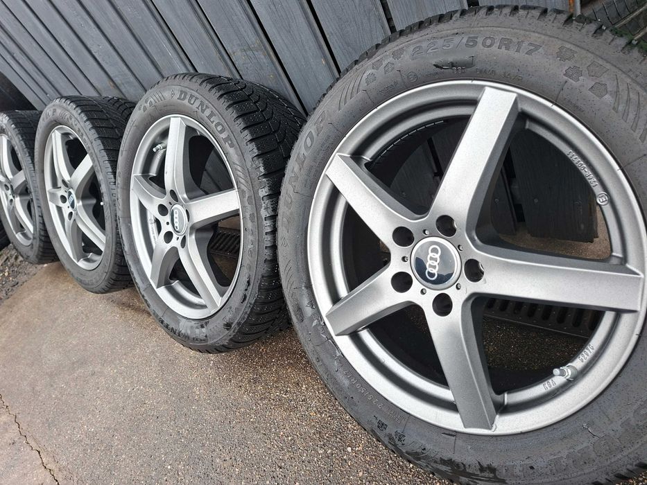 [K44] KOŁA ZIMOWE,ALUFELGI 17'' 5x112 AUDI A4 B7,B8,B9,A6 C6,Mercedes