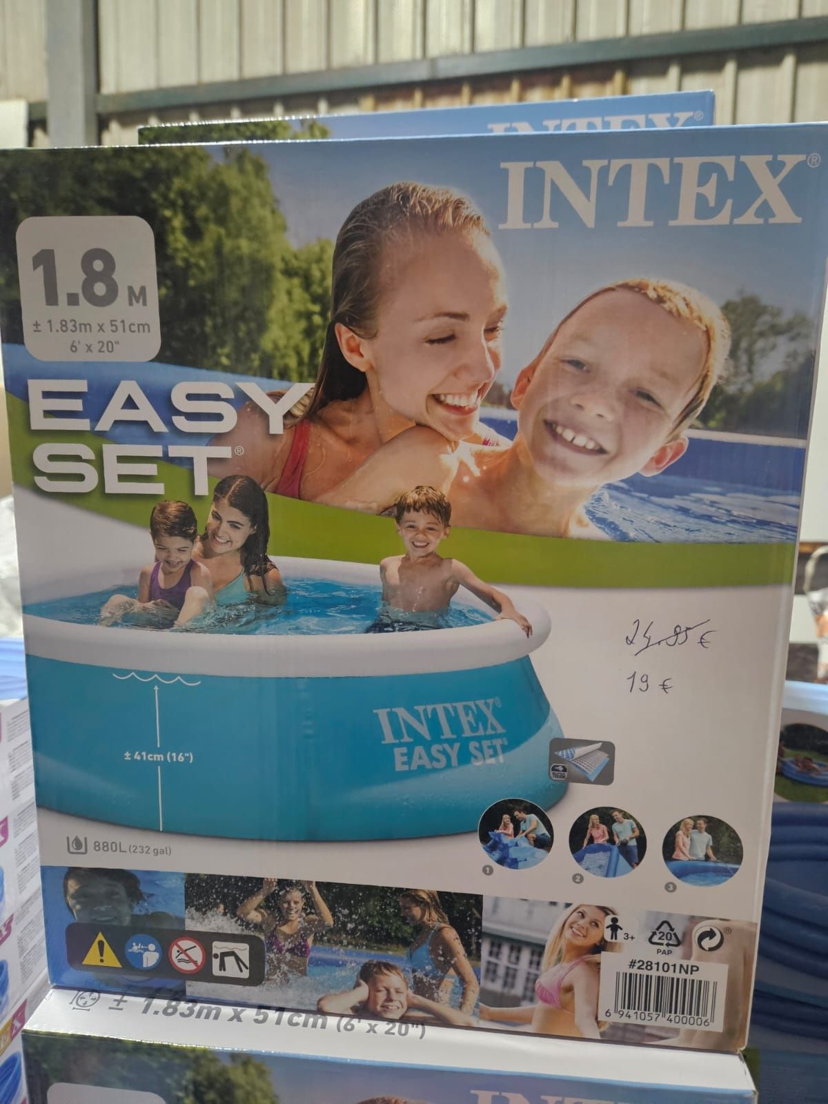 Piscinas Novas ( metade do preço)