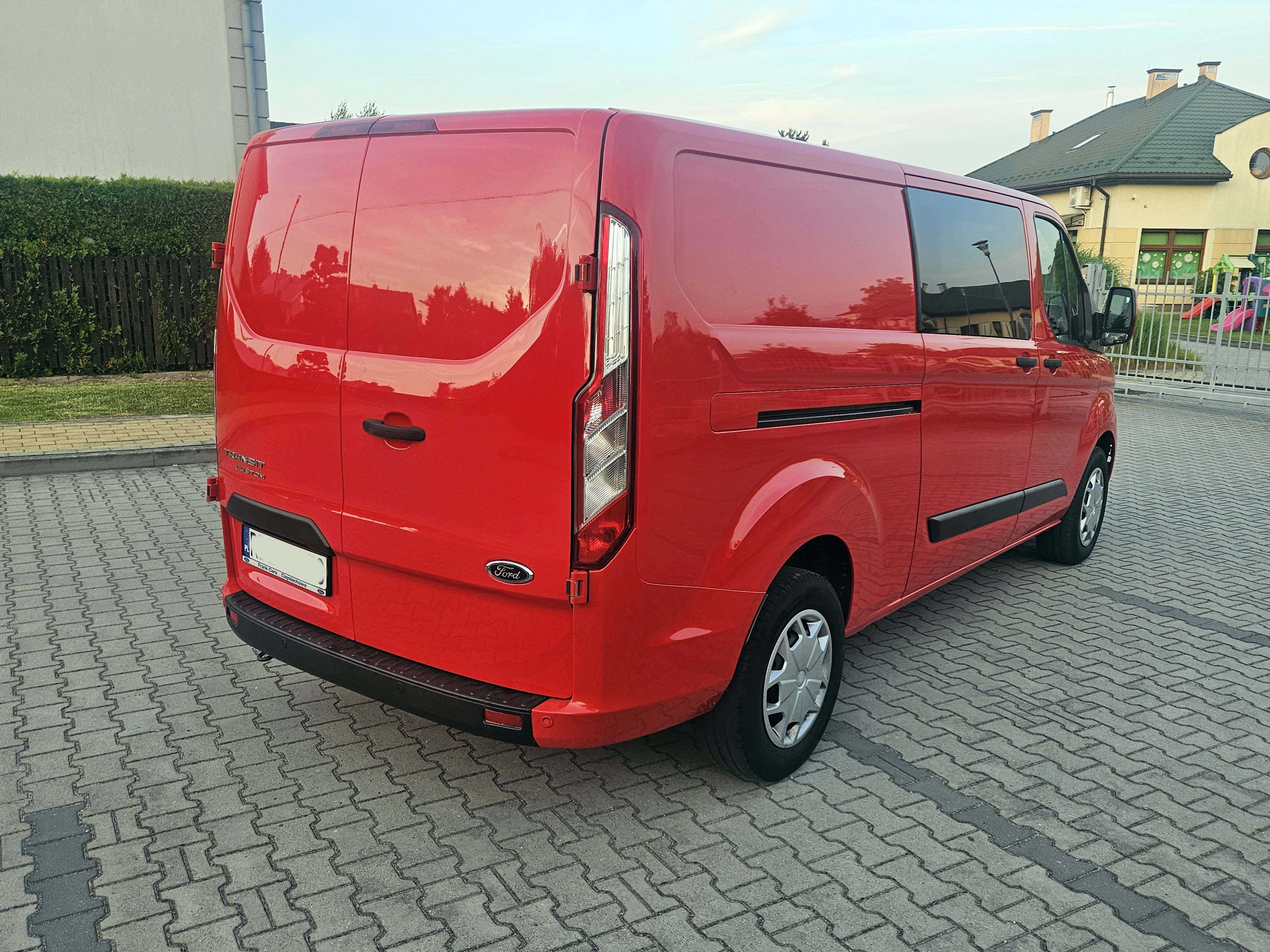 Ford Transit Custom 2.0 130KM Long Brygadówka VAT 23%