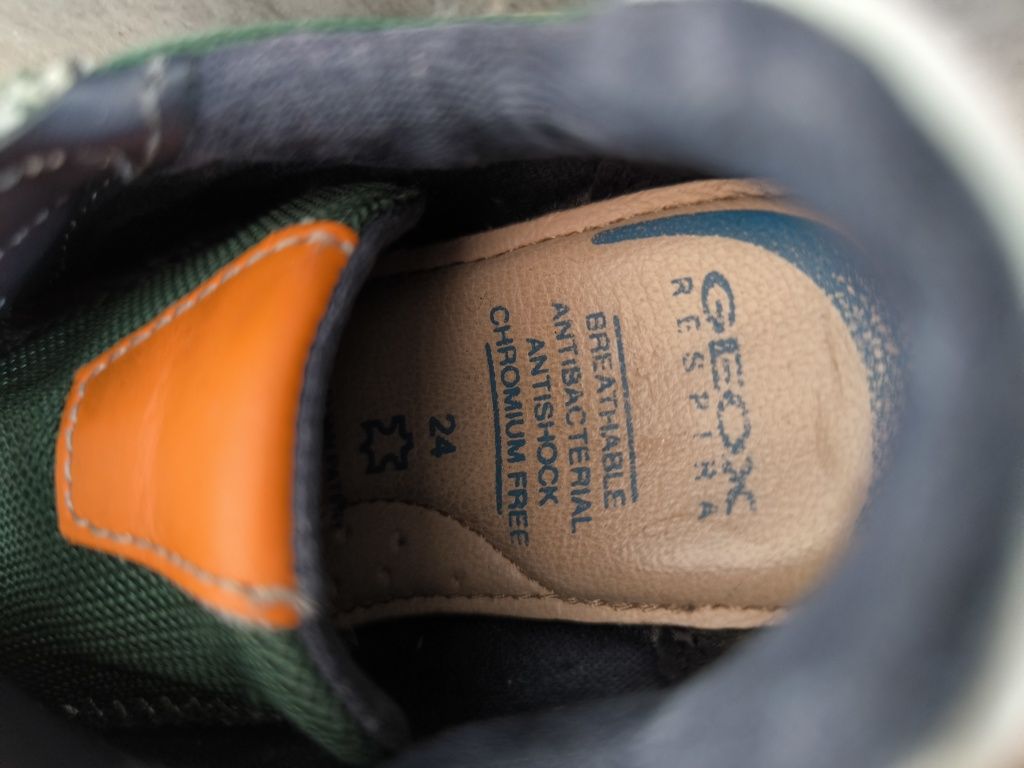 Geox buty adidasy zielone rzep gratis Superfit  kapcie piłka chłopiec