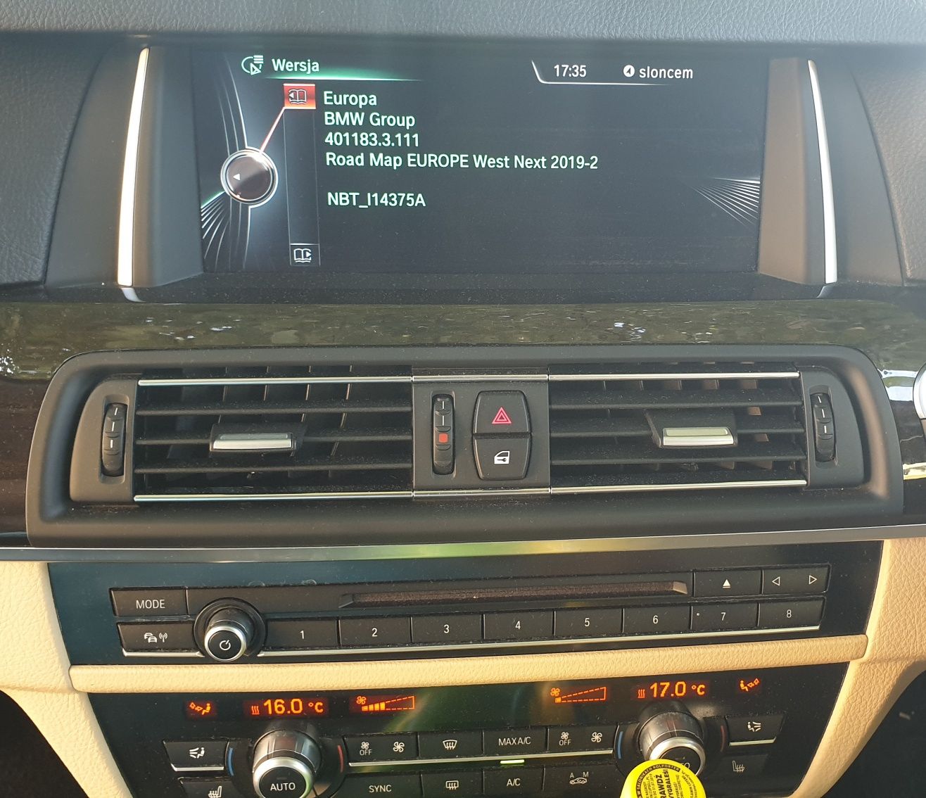 BMW Naprawa Serwis CarPlay USA Mapa Nawigacja CCC CIC NBT EVO PL MENU